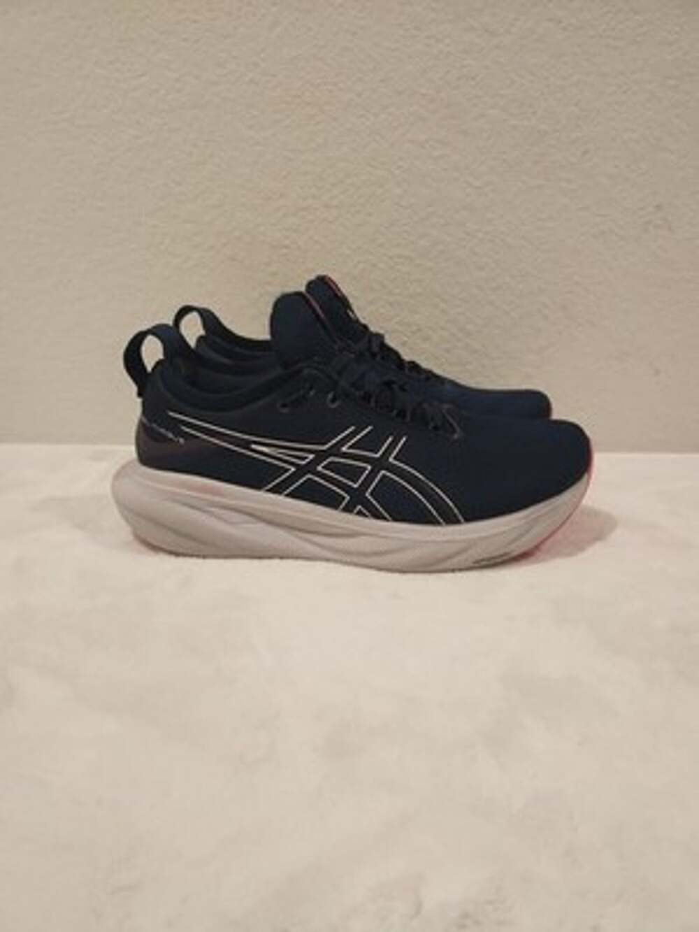 ASICS GEL-NIMBUS 25 W10 M8.5 French Blue Lilac Running Shoes Sneakers